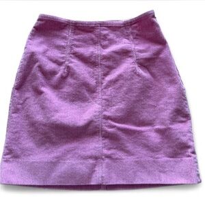 STAUD Lilac Mini Skirt